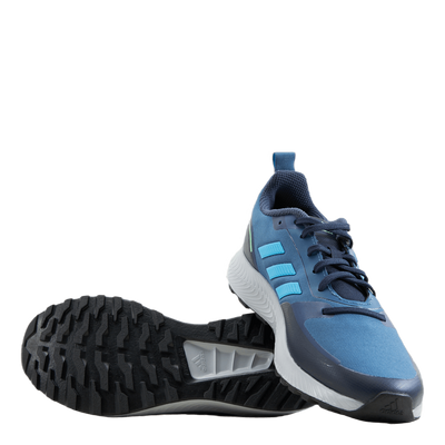 Run Falcon 2.0 TR Shoes Wonder Steel / Pulse Blue / Beam Green