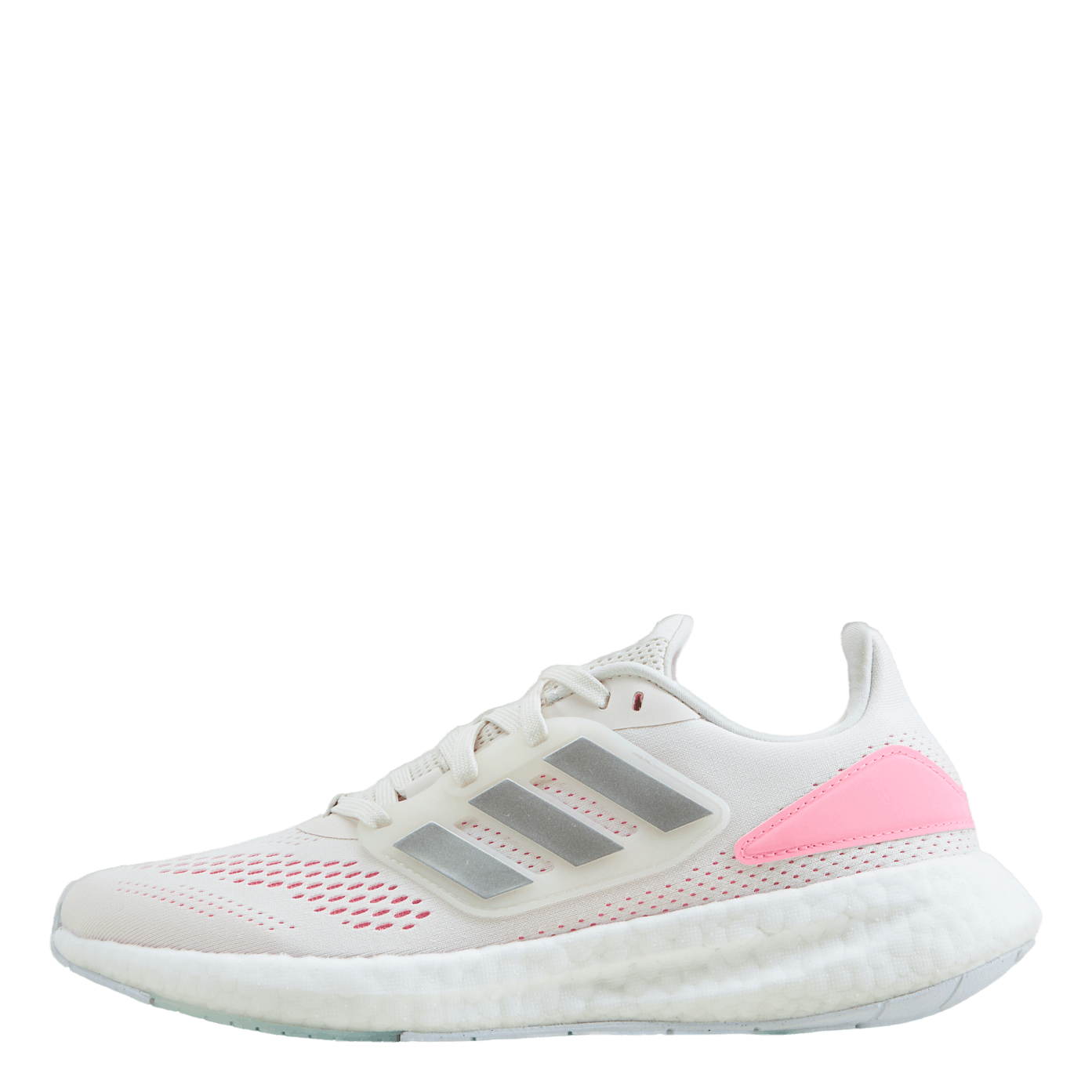 Pureboost 22 Shoes Cloud White / Silver Metallic / Beam Pink