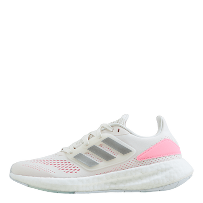 Pureboost 22 Shoes Cloud White / Silver Metallic / Beam Pink