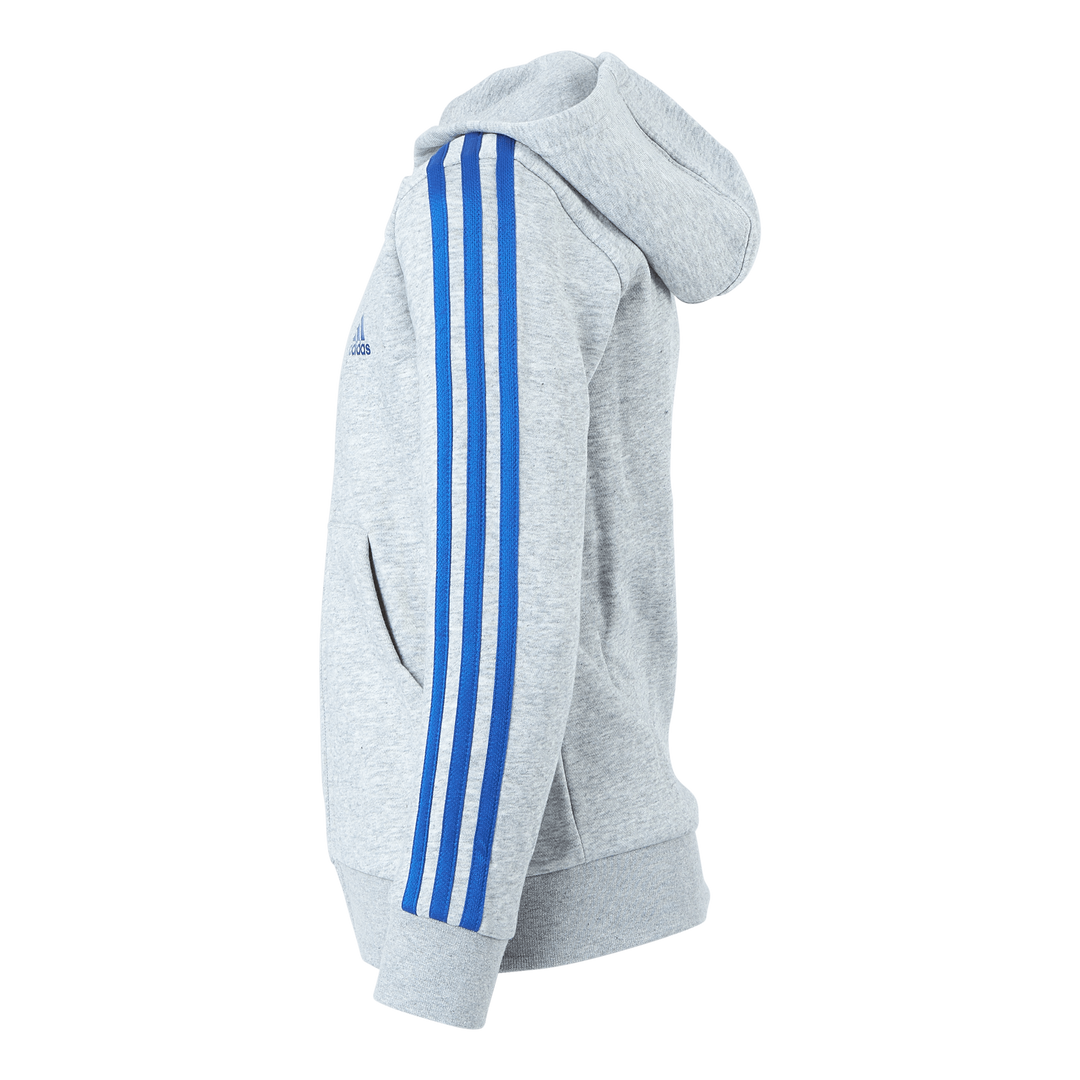 Essentials 3 Stripes Hoodie Medium Grey Heather adidas Runforest