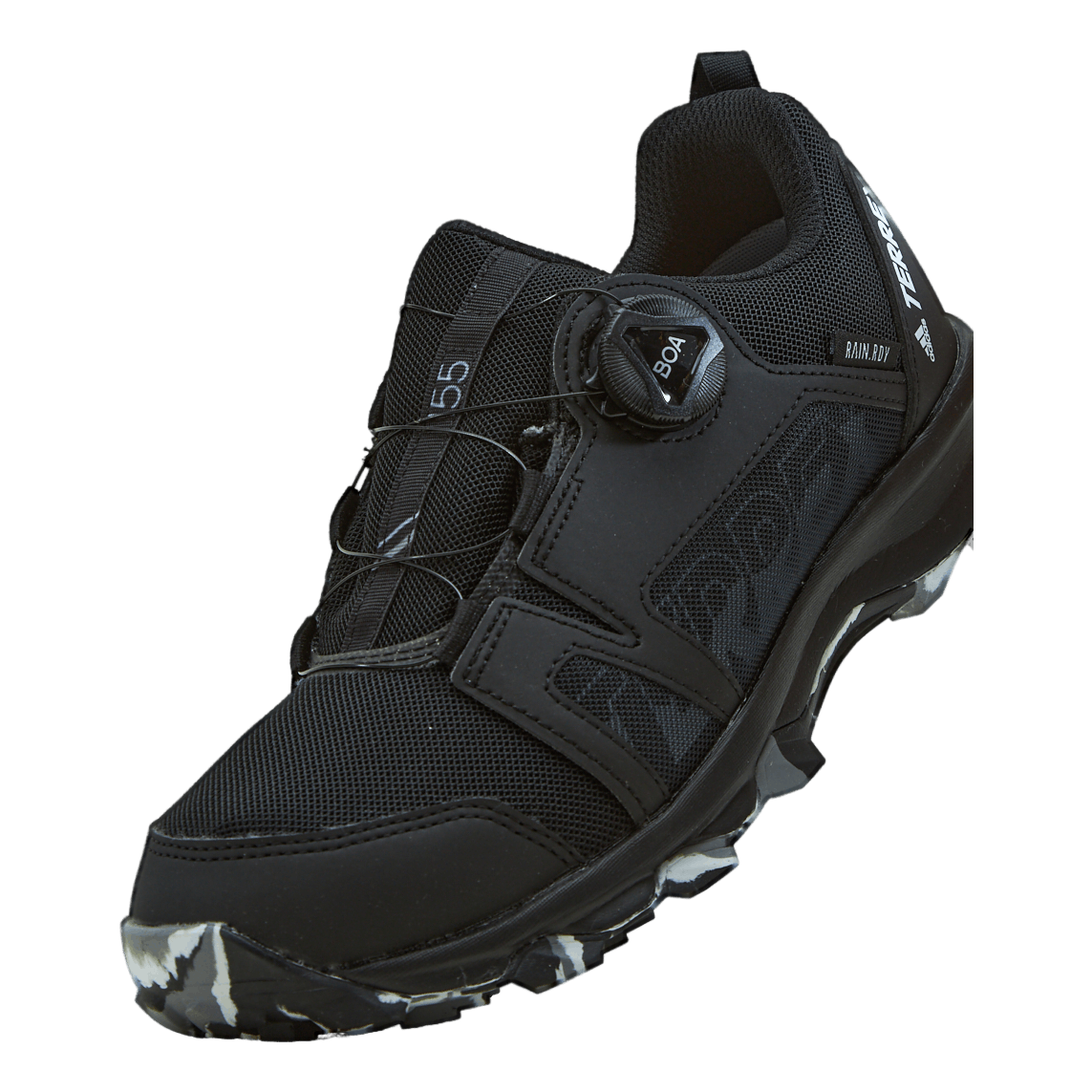 Terrex Agravic Boa RAIN.RDY Hiking Shoes Core Black / Cloud White / Grey Three