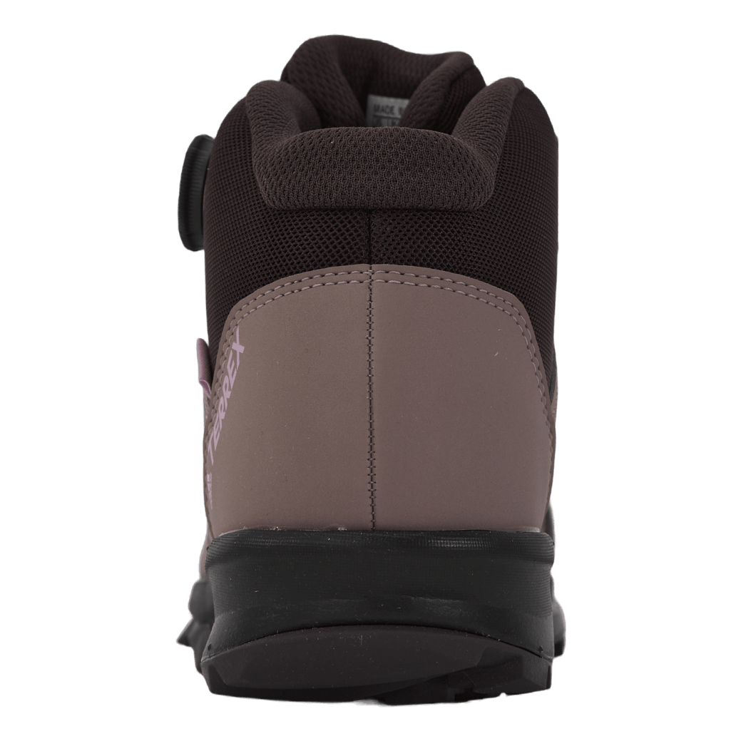 Terrex Agravic Boa Mid RAIN.RDY Hiking Shoes Shadow Maroon / Matt Purple Met. / Wonder Red