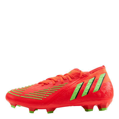 Predator Edge.2 Firm Ground Boots Solar Red / Solar Green / Core Black