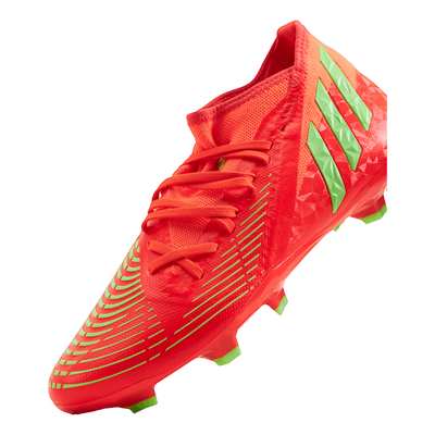 Predator Edge.3 Firm Ground Boots Solar Red / Team Solar Green / Core Black