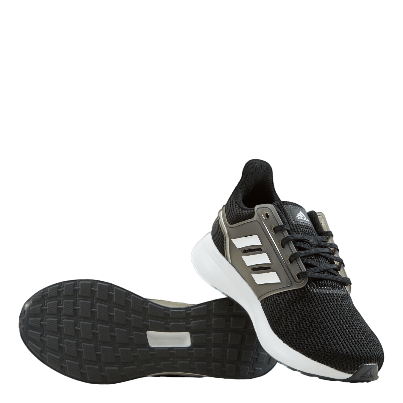 EQ19 Run Shoes Core Black / Cloud White / Silver Metallic