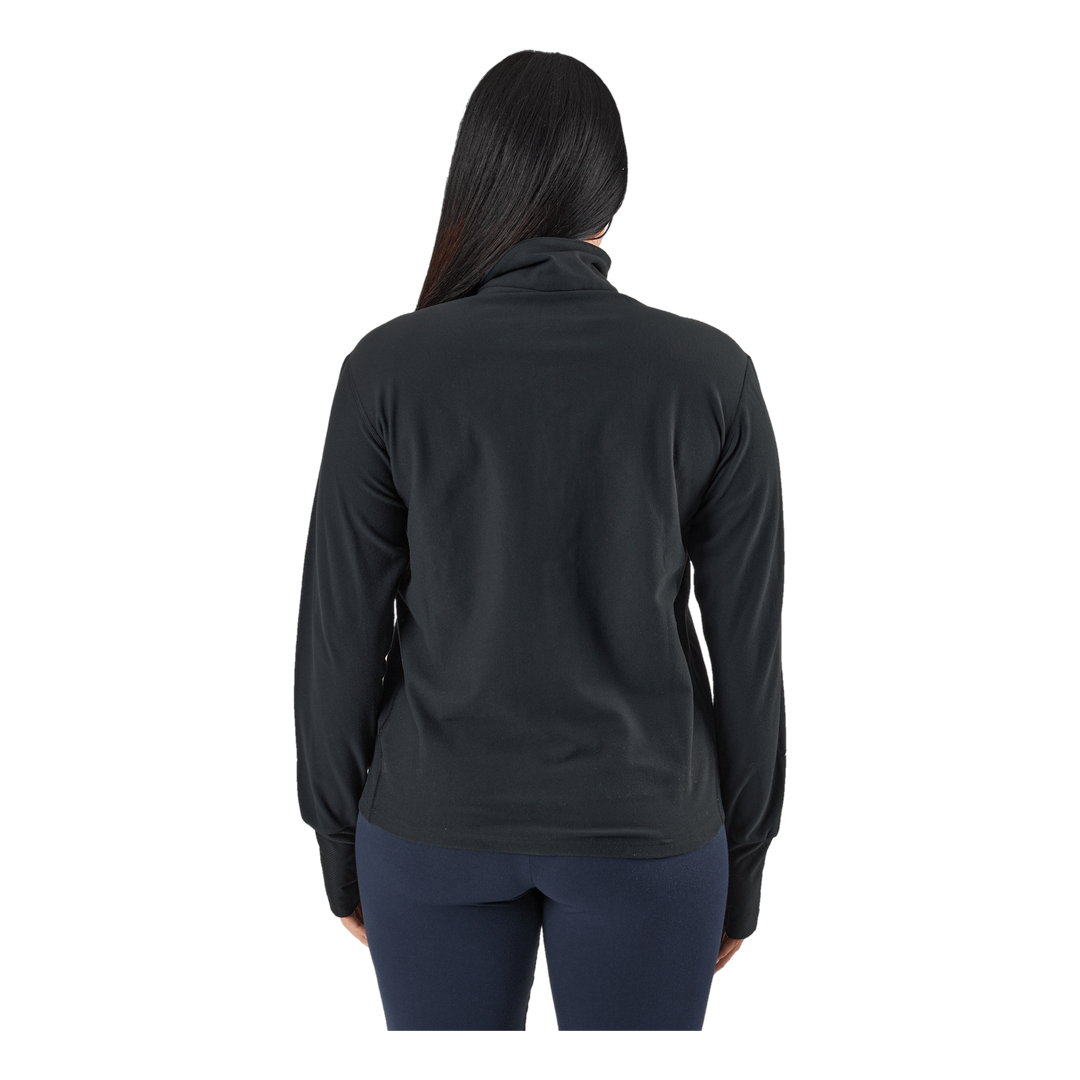 Otr 1/2 Zip W Black