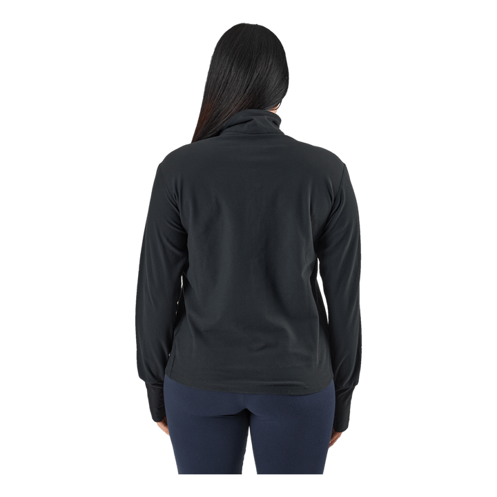 Otr 1/2 Zip W Black