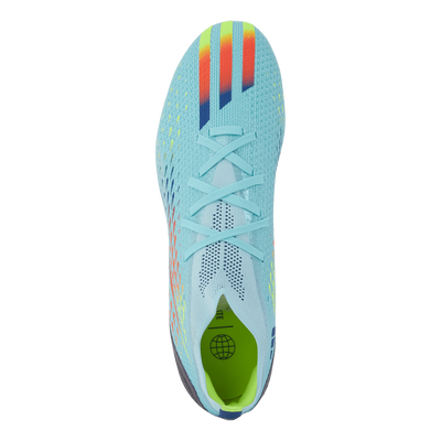 X SPEEDPORTAL.2 Football boots Firm Ground Clear Aqua / Solar Red / Power Blue
