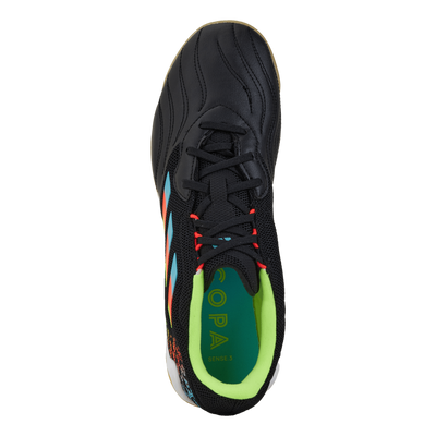 Copa Sense.3 Indoor Boots Core Black / Bright Cyan / Team Solar Yellow