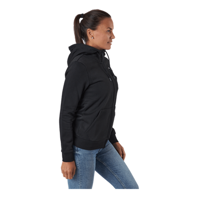 Ess Small Logo Full-zip Hoodie Puma Black-cat