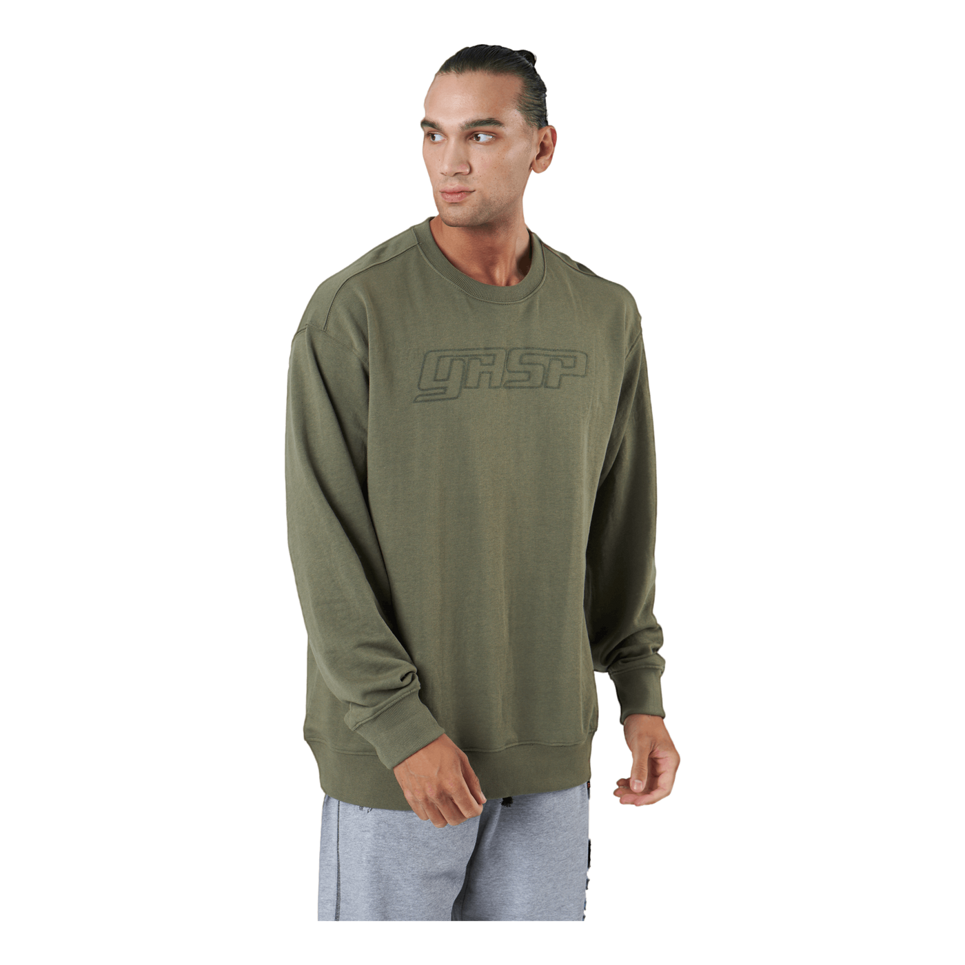 Division Crewneck Washed Green