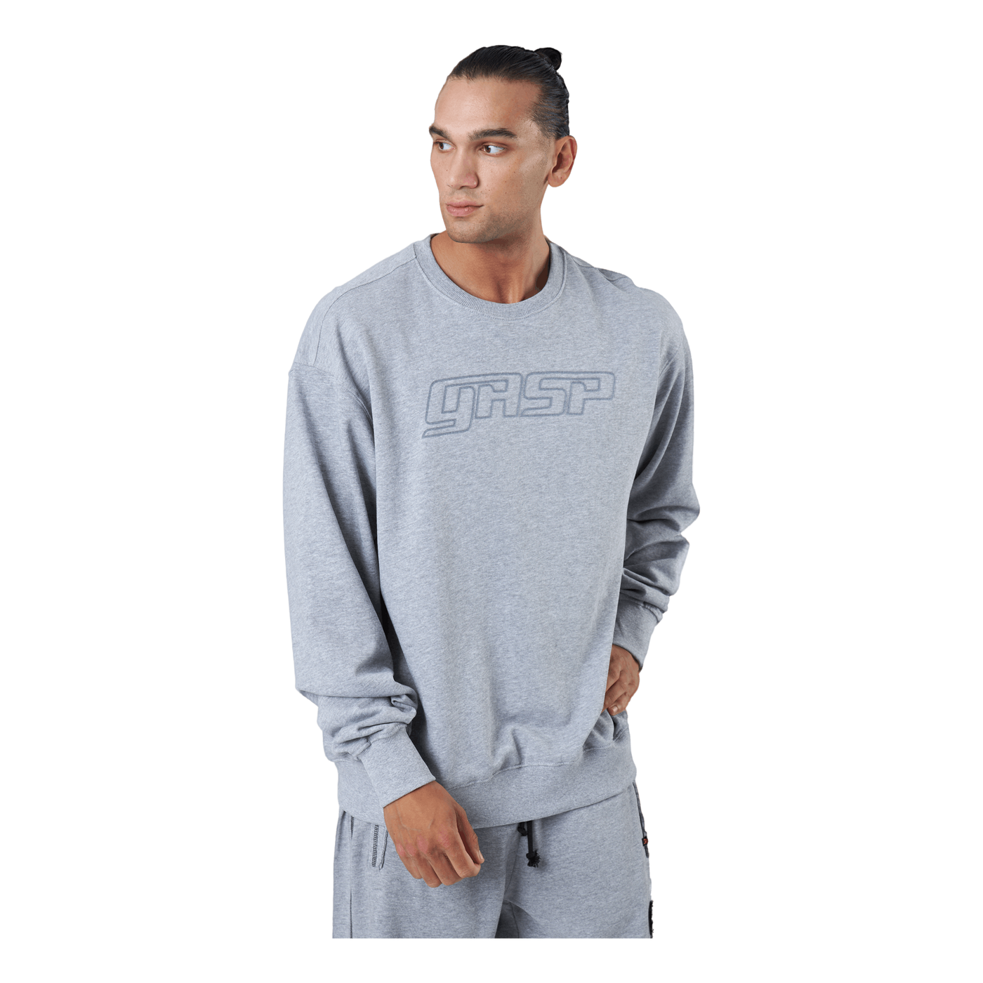 Division Crewneck Grey Melange
