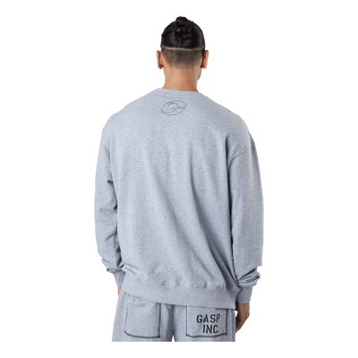 Division Crewneck Grey Melange