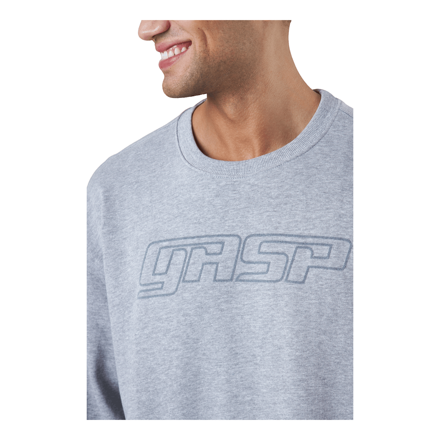Division Crewneck Grey Melange