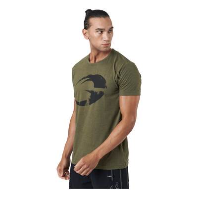 Cadet Tee Army Green Melange