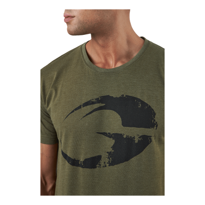 Cadet Tee Army Green Melange