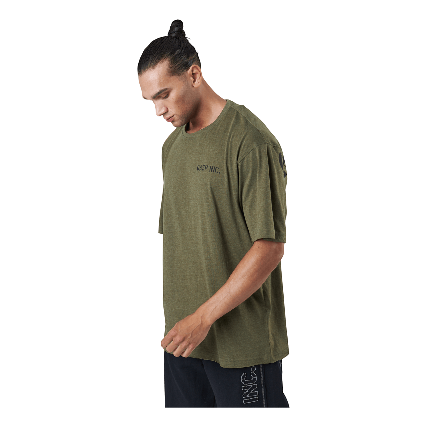 Division Iron Tee Army Green Melange