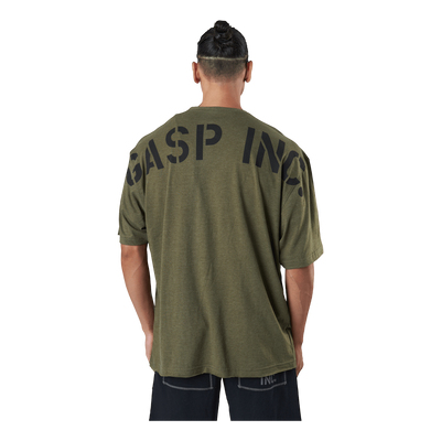 Division Iron Tee Army Green Melange