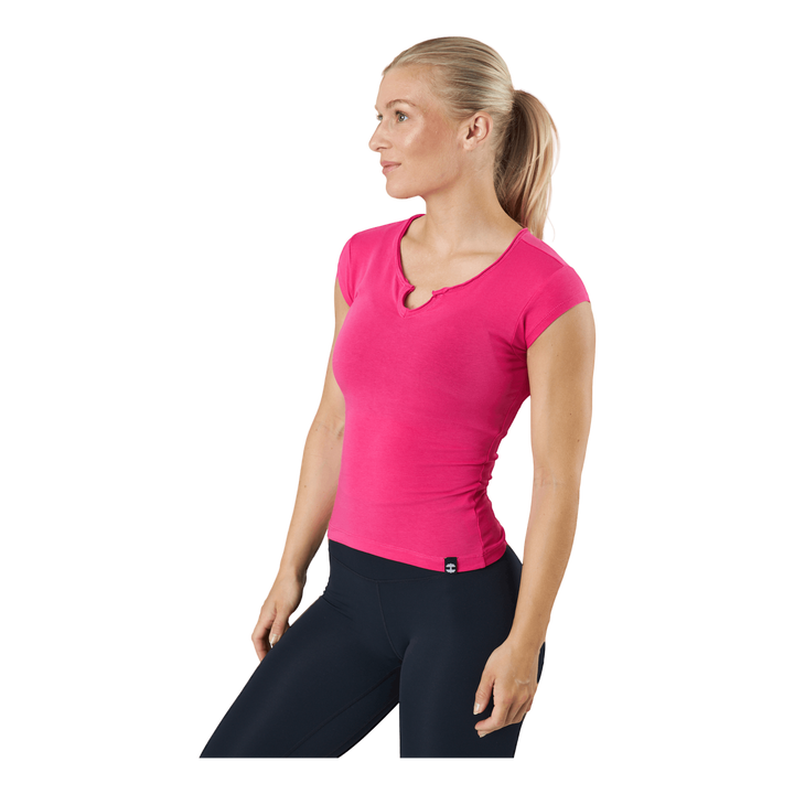 Raw Energy Tee Hot Pink