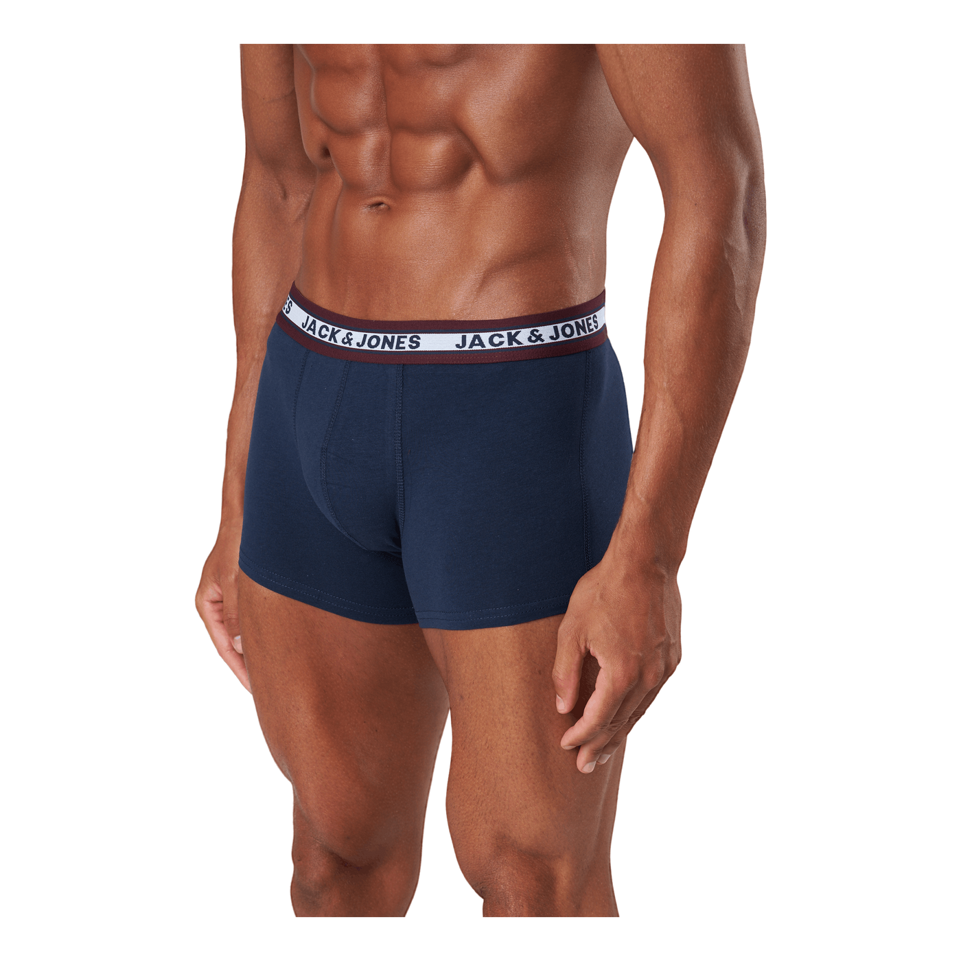 Jacoliver Trunks 5 Pack Noos Dark Grey Melange