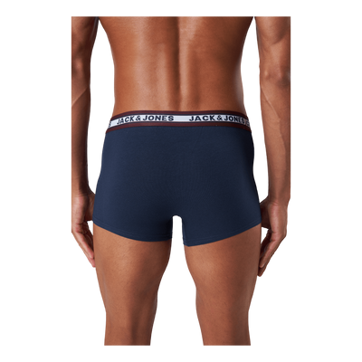 Jacoliver Trunks 5 Pack Noos Dark Grey Melange