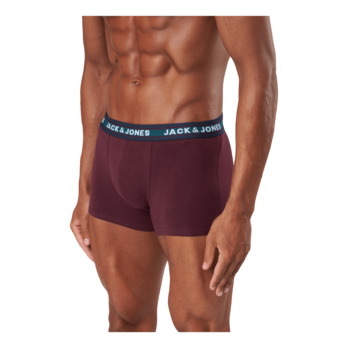 Jacoliver Trunks 5 Pack Noos Dark Grey Melange