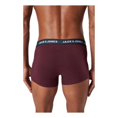 Jacoliver Trunks 5 Pack Noos Dark Grey Melange