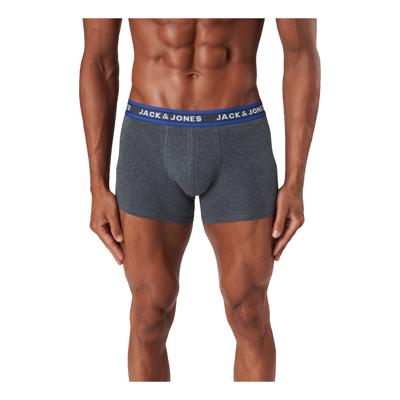 Jacoliver Trunks 5 Pack Noos Dark Grey Melange