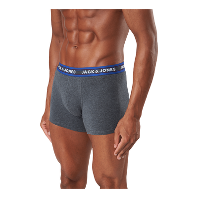 Jacoliver Trunks 5 Pack Noos Dark Grey Melange