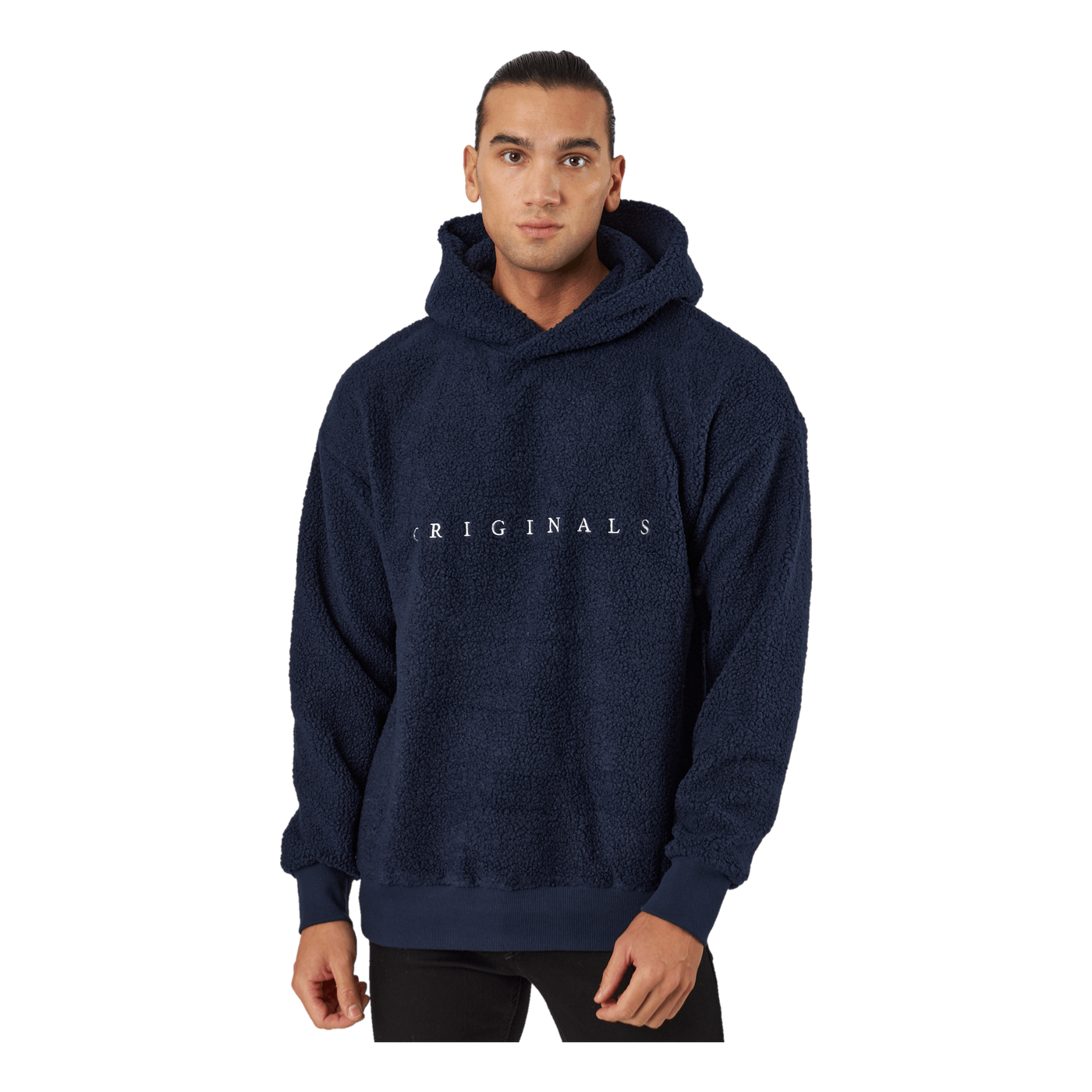 Jorcopenhagen Teddy Sweat Hood Navy Blazer