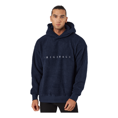 Jorcopenhagen Teddy Sweat Hood Navy Blazer
