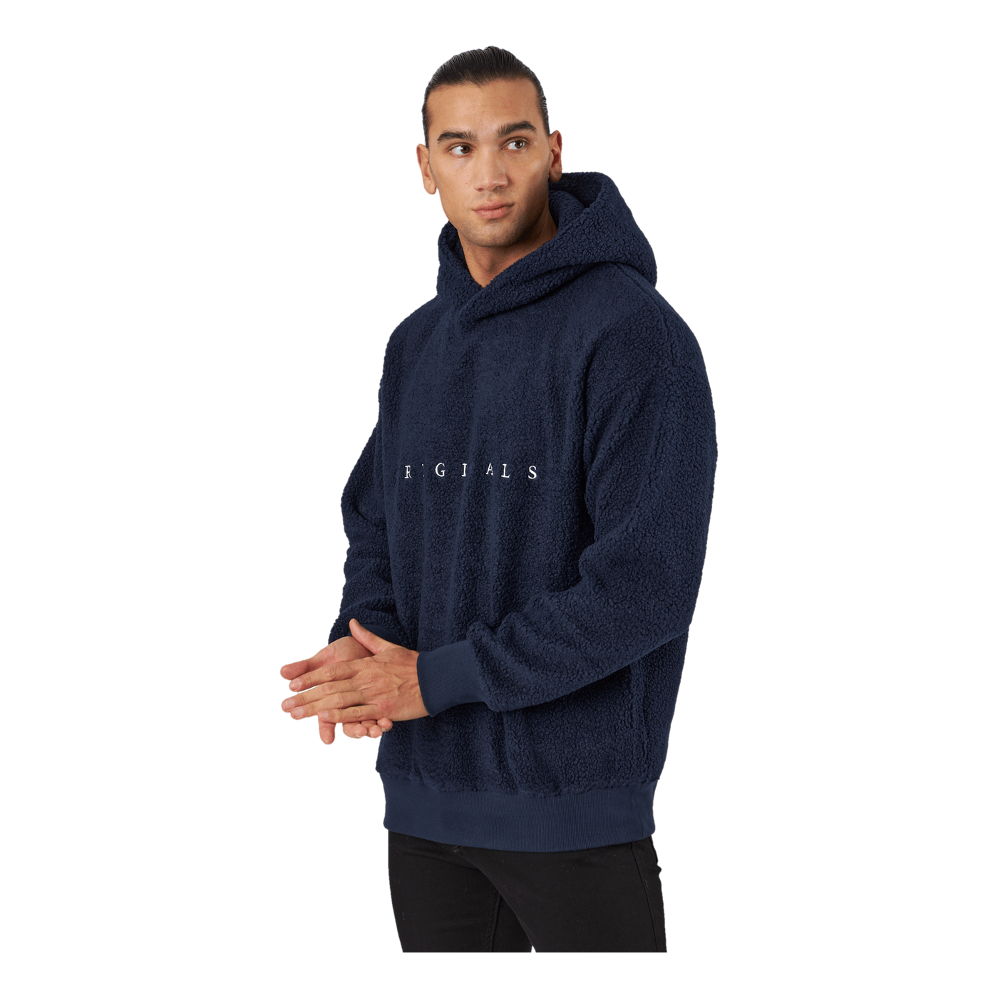 Jorcopenhagen Teddy Sweat Hood Navy Blazer