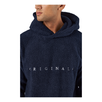 Jorcopenhagen Teddy Sweat Hood Navy Blazer