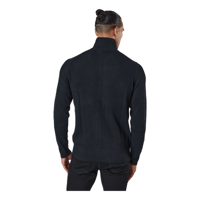 Jprperfect Knit Zip Cardigan Black