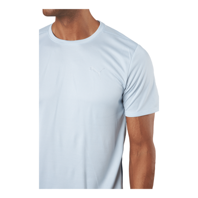 Run Favorite Ss Tee Platinum Grey-sky Evening