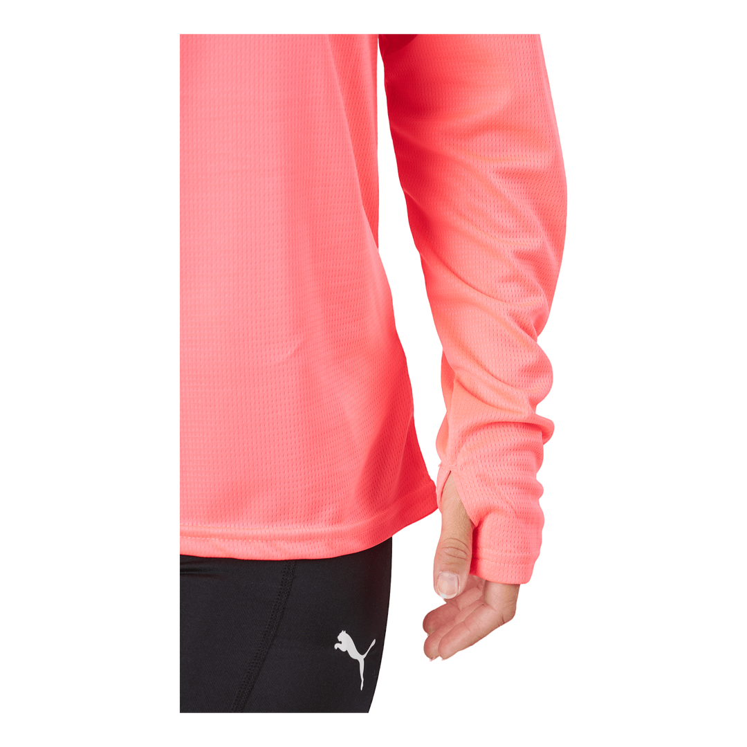 Run Favorite Ls Tee W Sunset Glow