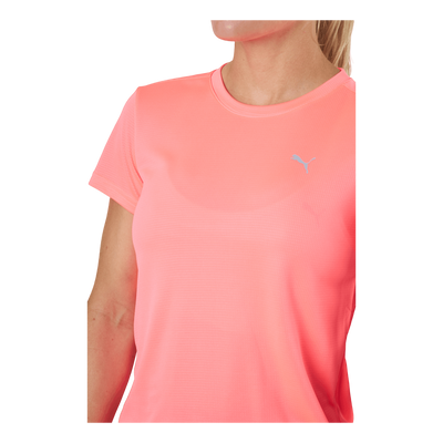 Run Favorite Ss Tee W Sunset Glow