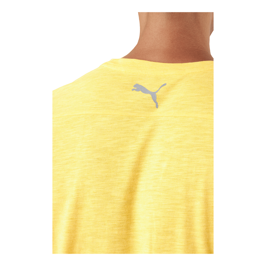 Run Logo Ss Tee M Sun Stream