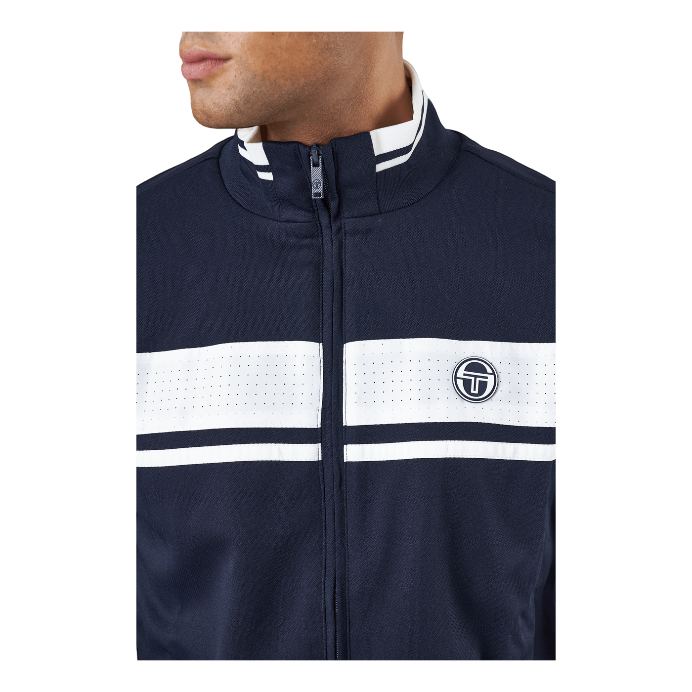 Track Jacket Young Line Night Sky/blanc De Blanc