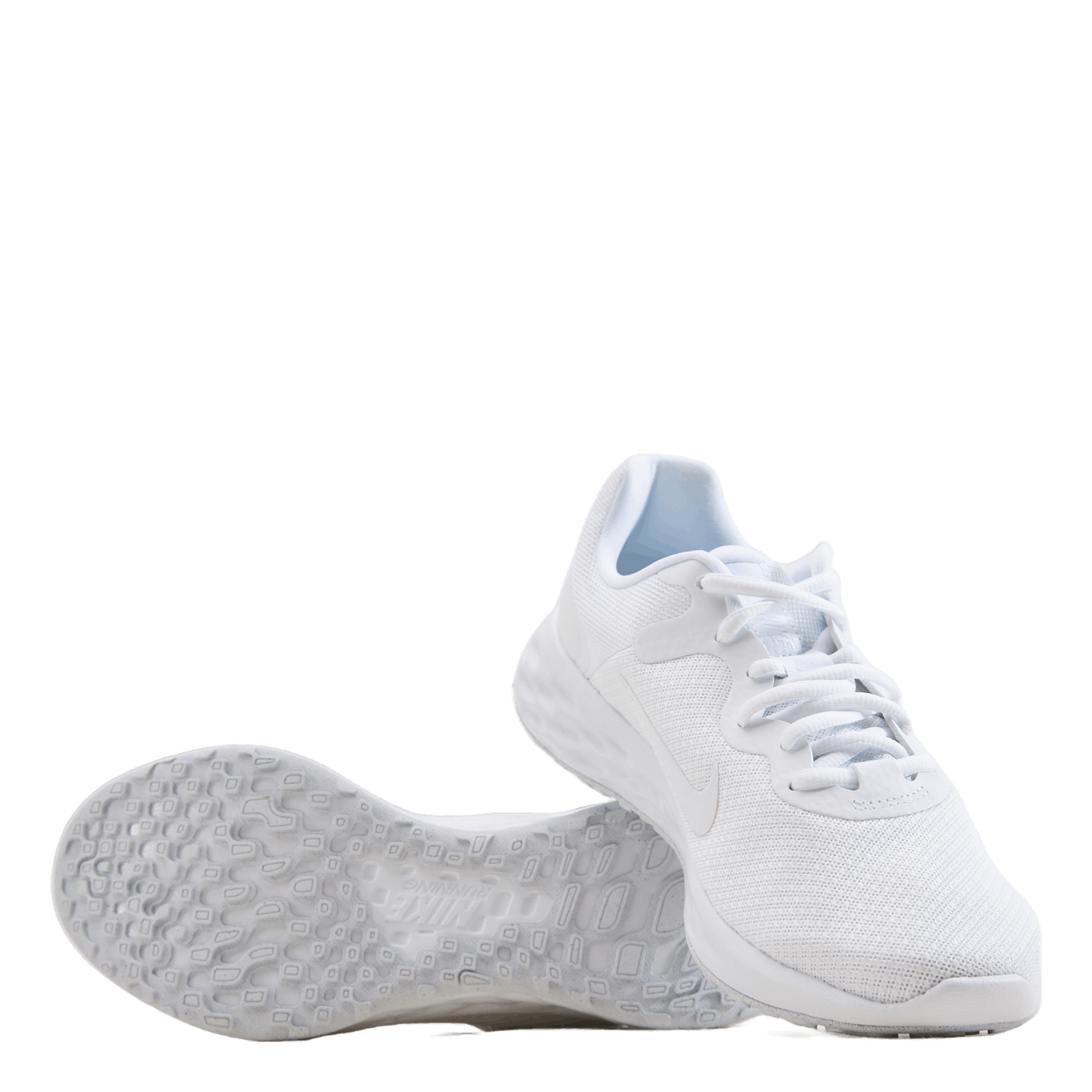Revolution 6 Next Nature Men's Road Running Shoes WHITE/WHITE-WHITE