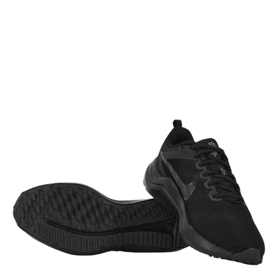 Downshifter 12 Women's Road Running Shoes BLACK/BLACK-DK SMOKE GREY-IRON GREY