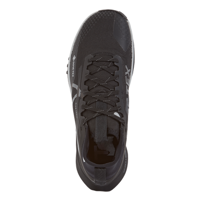 React Pegasus Trail 4 GORE-TEX Men's Waterproof Trail Running Shoes BLACK/WOLF GREY-REFLECT SILVER