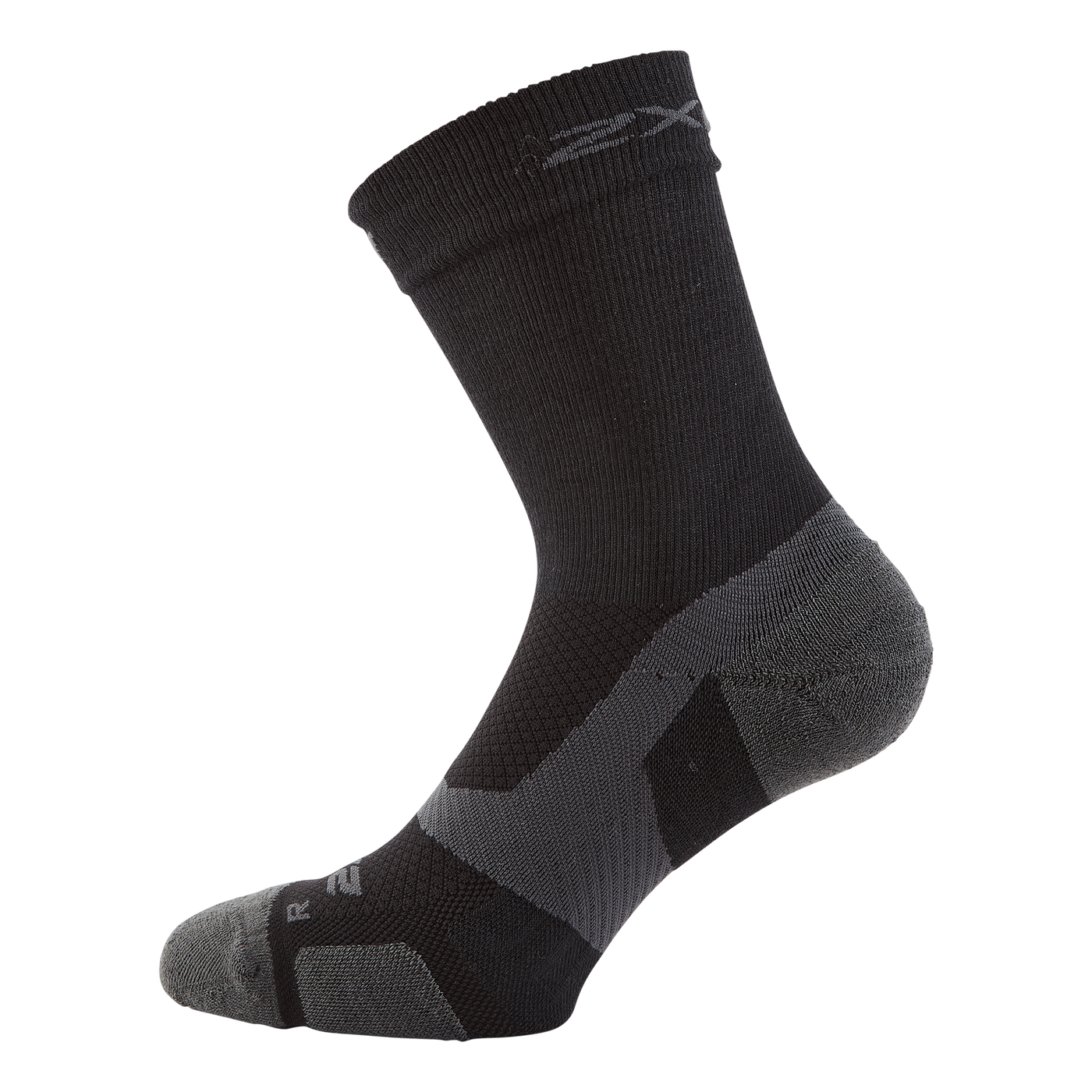 Vectr Merino L.cush Crew Sock Black/titanium