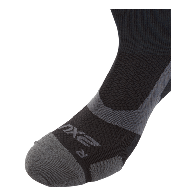 Vectr Merino L.cush Crew Sock Black/titanium