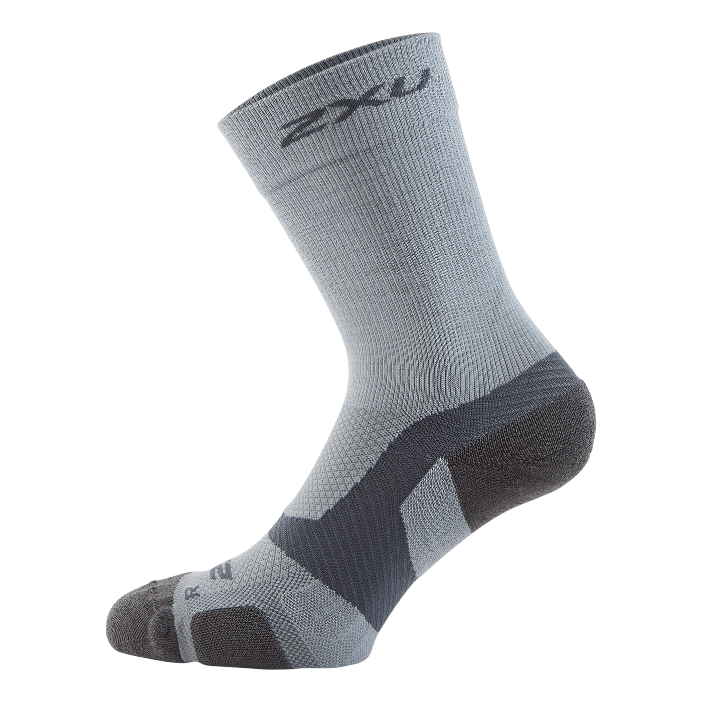 Vectr Merino L.cush Crew Sock Grey/grey