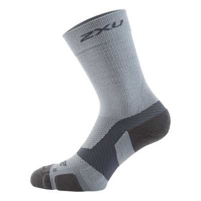 Vectr Merino L.cush Crew Sock Grey/grey