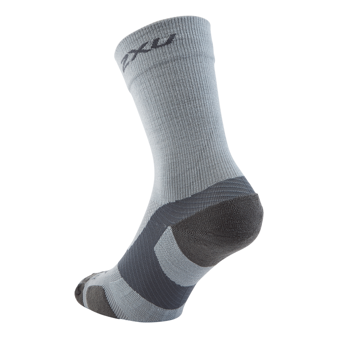 Vectr Merino L.cush Crew Sock Grey/grey