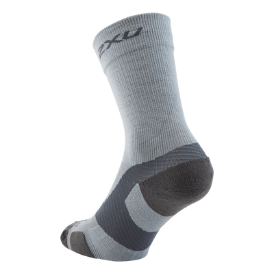 Vectr Merino L.cush Crew Sock Grey/grey