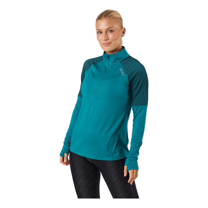 Light Speed 1/2 Zip Jade/silver Reflective