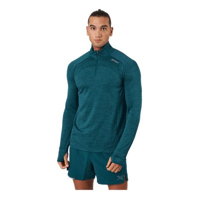 Ignition 1/4 Zip Deep Jade/silver Reflective